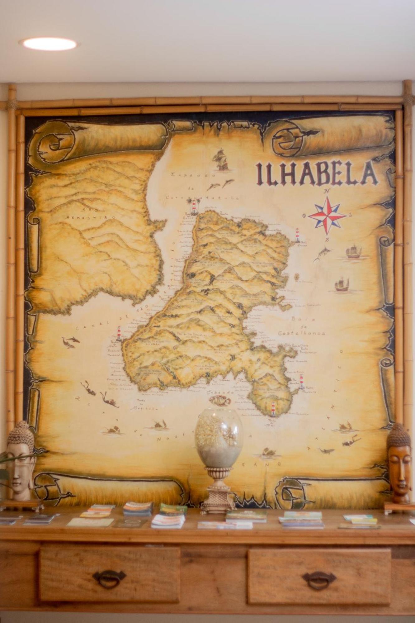 Ilha Flat Hotel Илябела Екстериор снимка